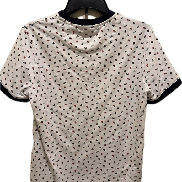 Perry Ellis Black and White Short Sleeve Tee - Picture 2 of 4